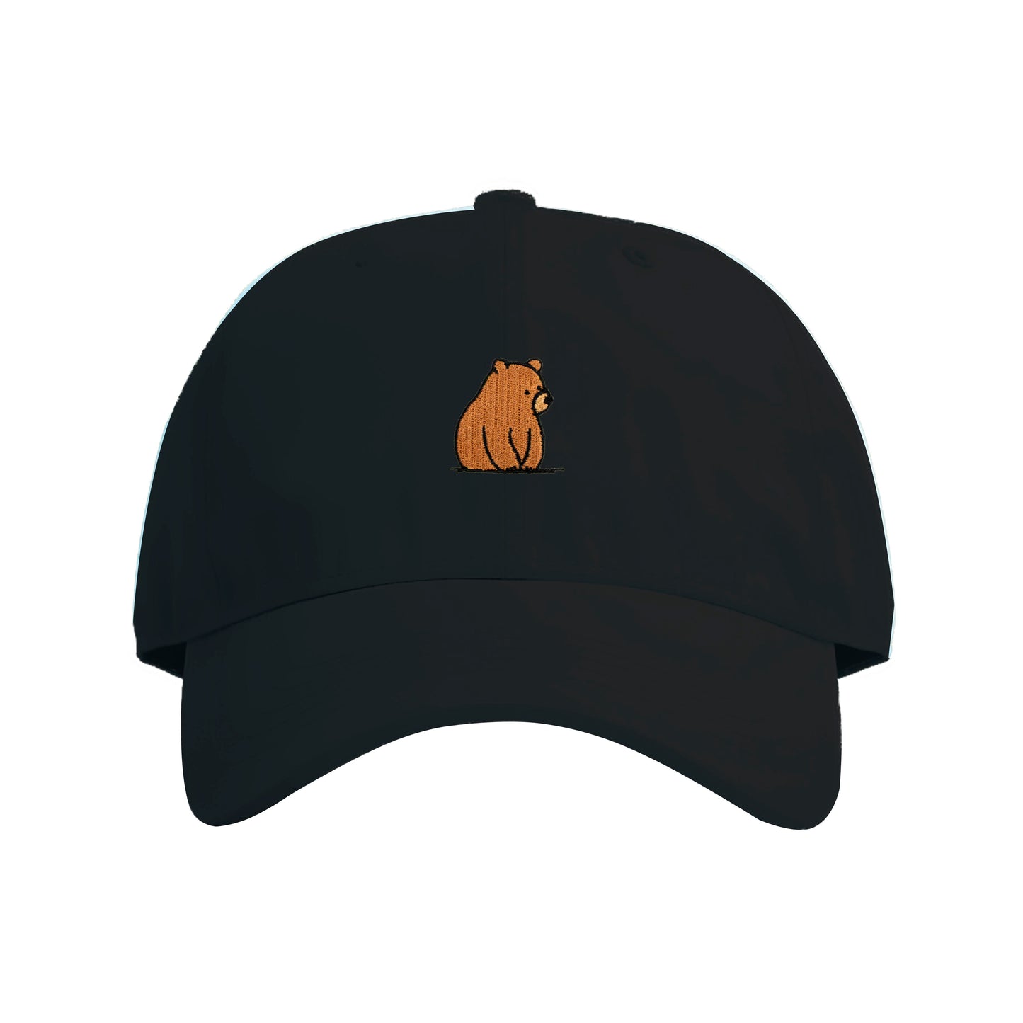 Brown Bear Embroidered Cap