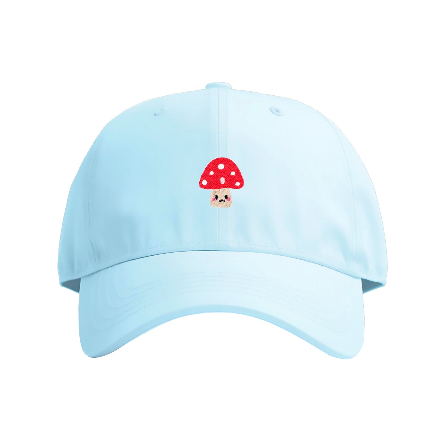 Adorable Mushroom Embroidered Cap