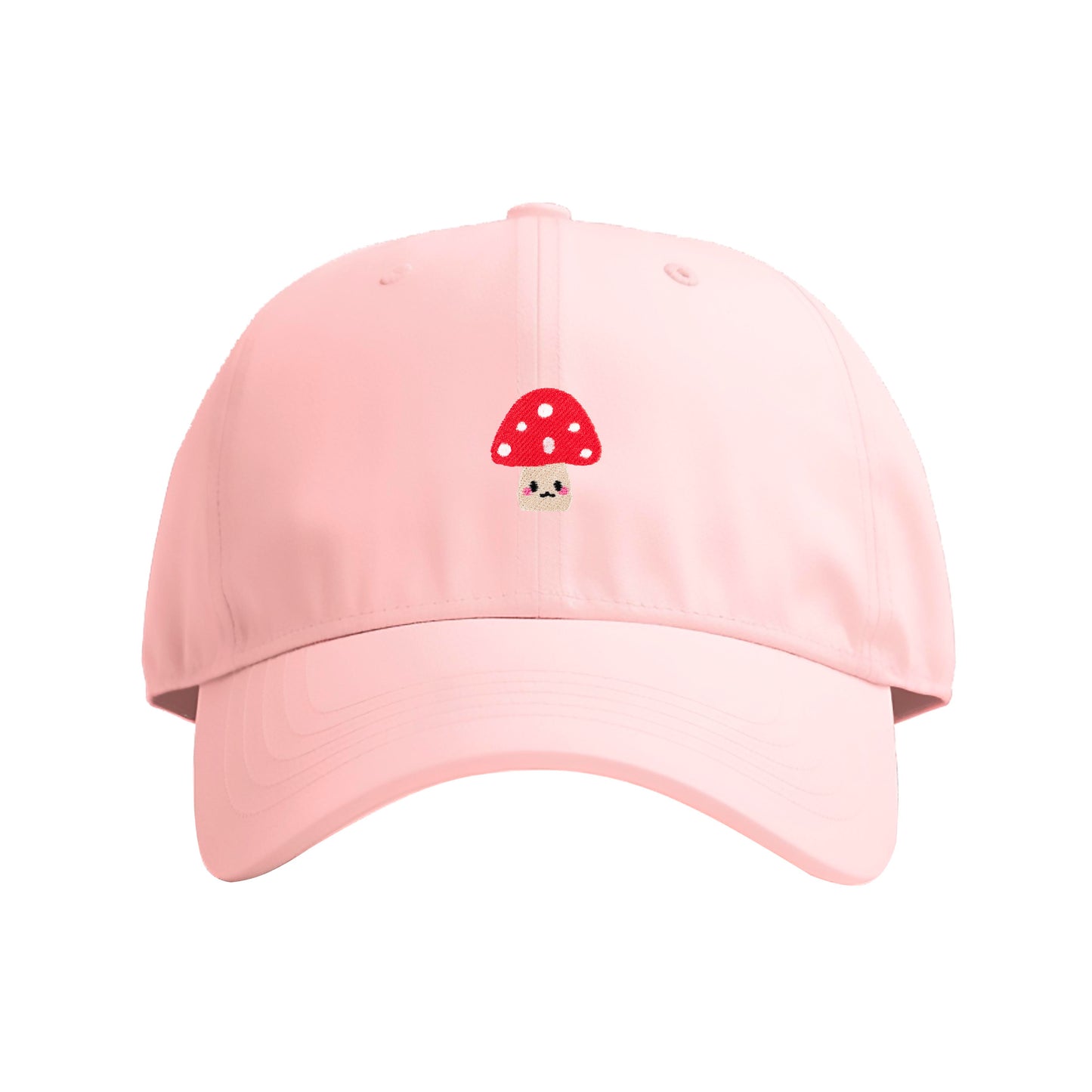 Adorable Mushroom Embroidered Cap