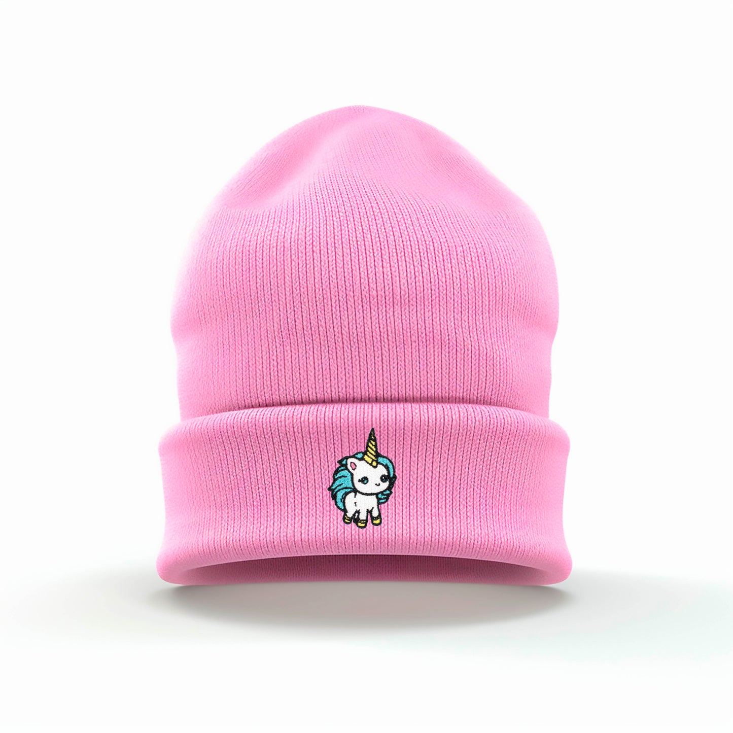 Adorable Unicorn Embroidered Beanie