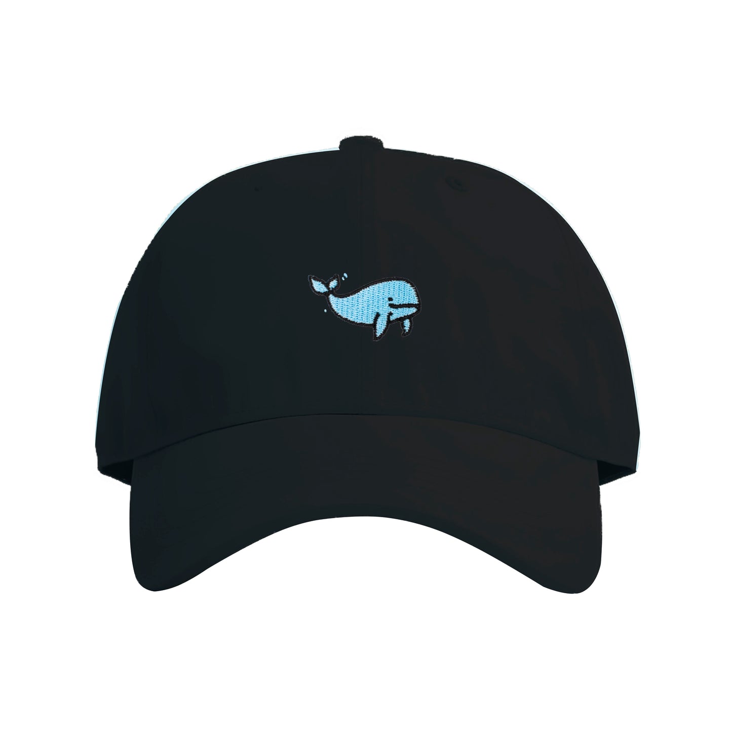 Adorable Whale Embroidered Cap