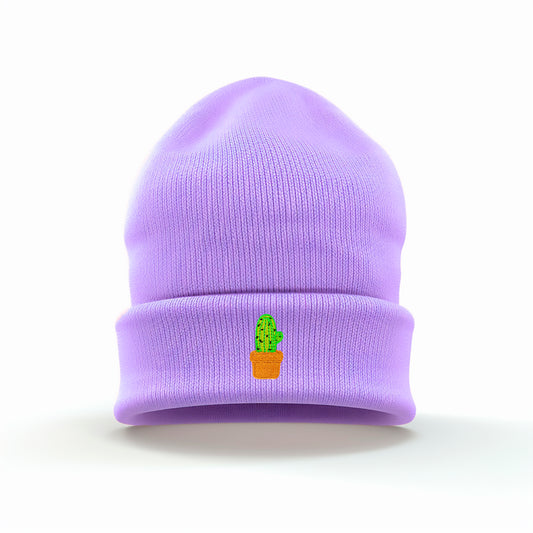 Cactus Embroidered Beanie