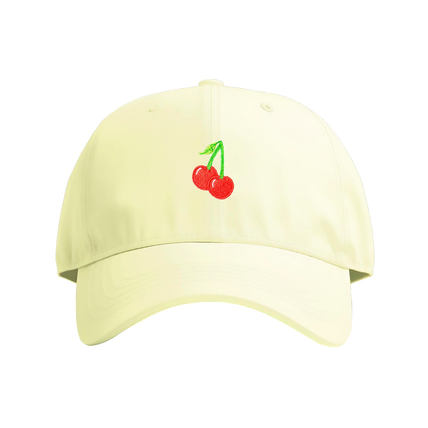 Aesthetic Cherry Embroidered Cap