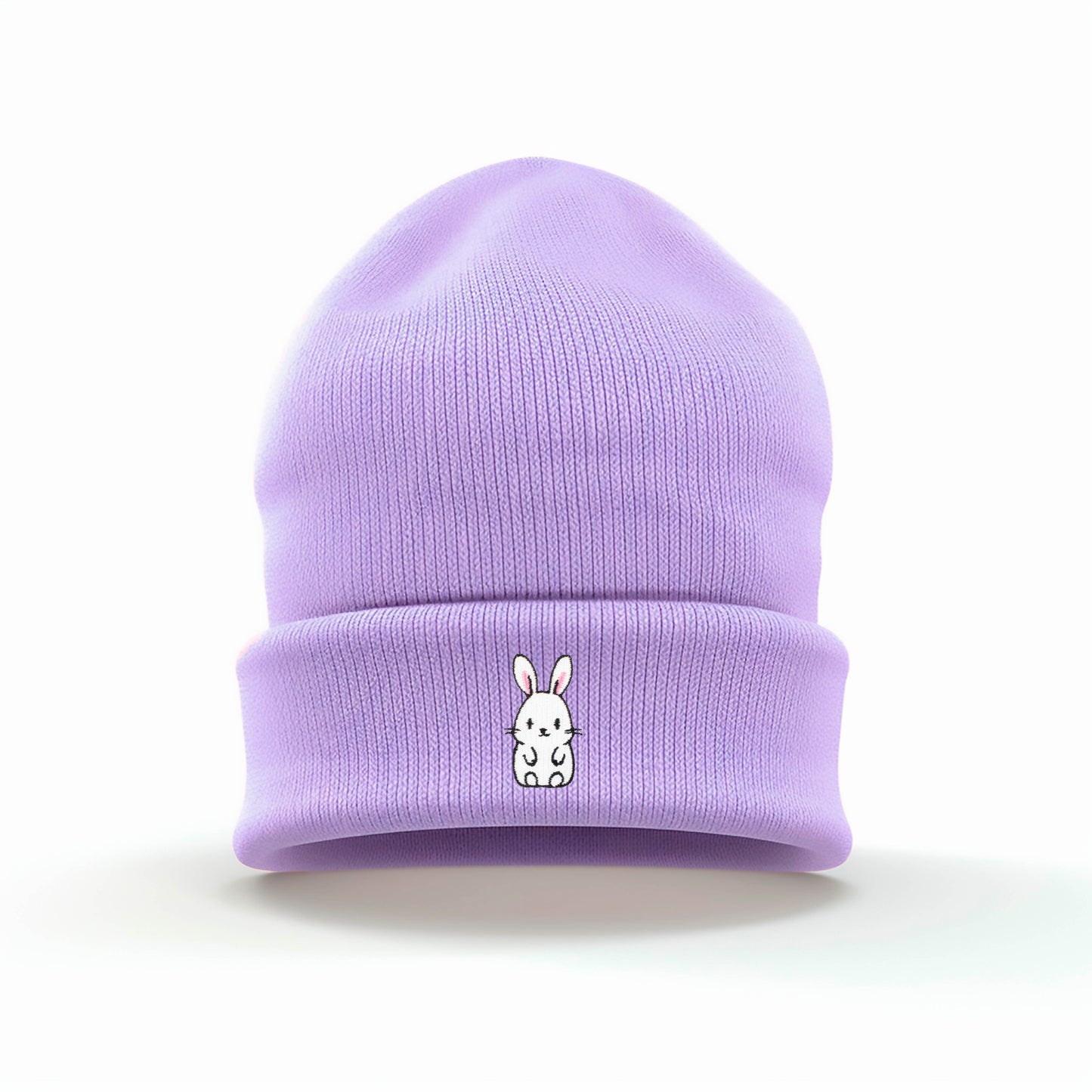 Adorable Bunny Embroidered Beanie