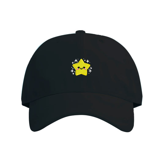 Cute Star Embroidered Cap