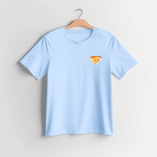 Pizza Dripping Embroidered T-shirt