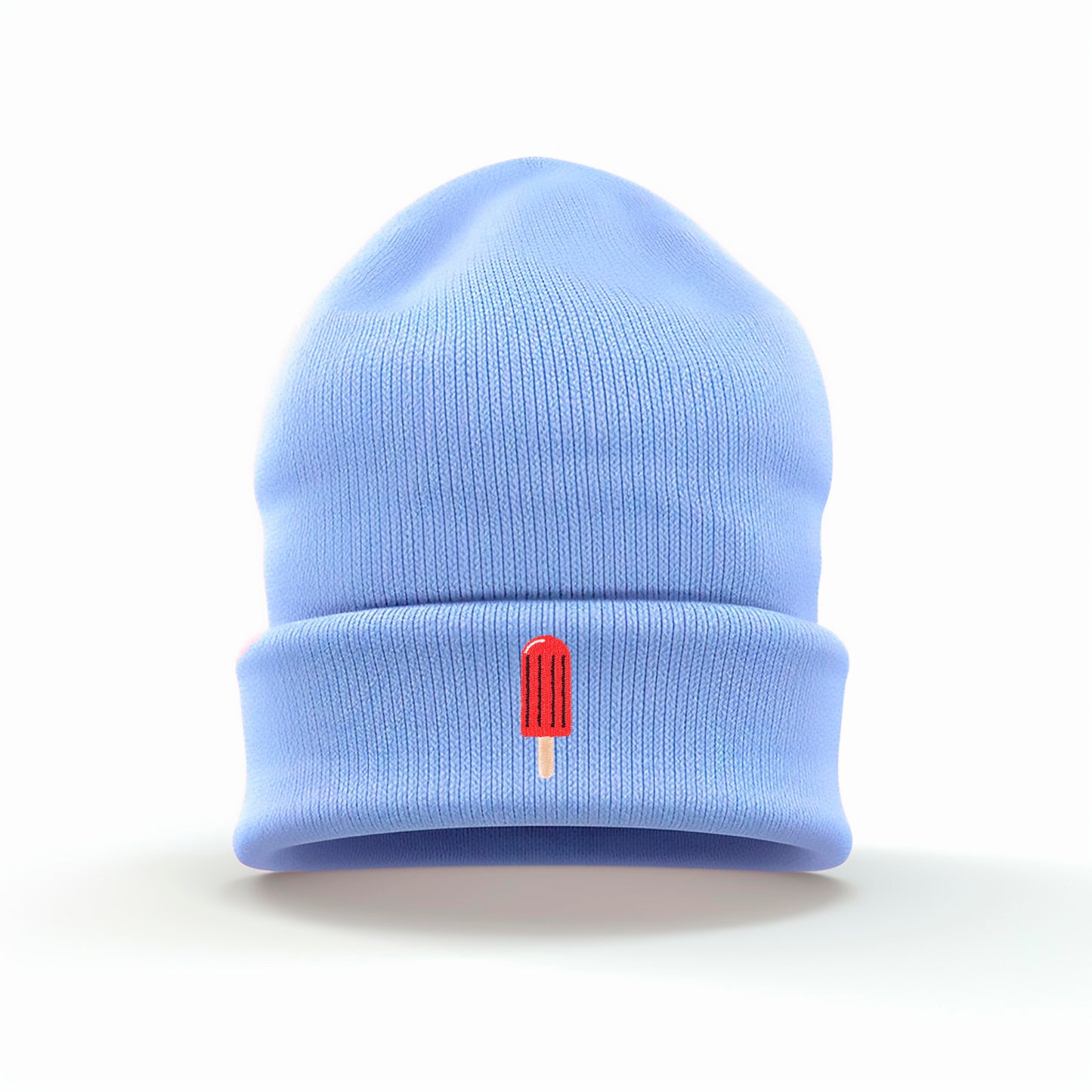 Refreshing Ice Lolly Embroidered Beanie