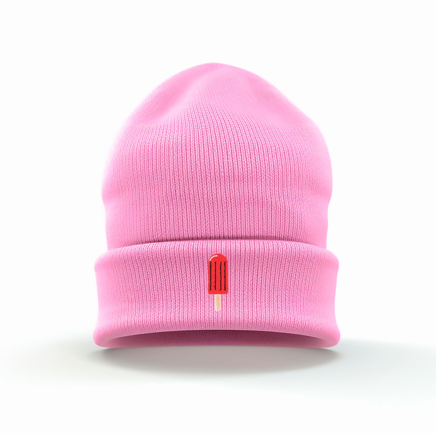 Refreshing Ice Lolly Embroidered Beanie