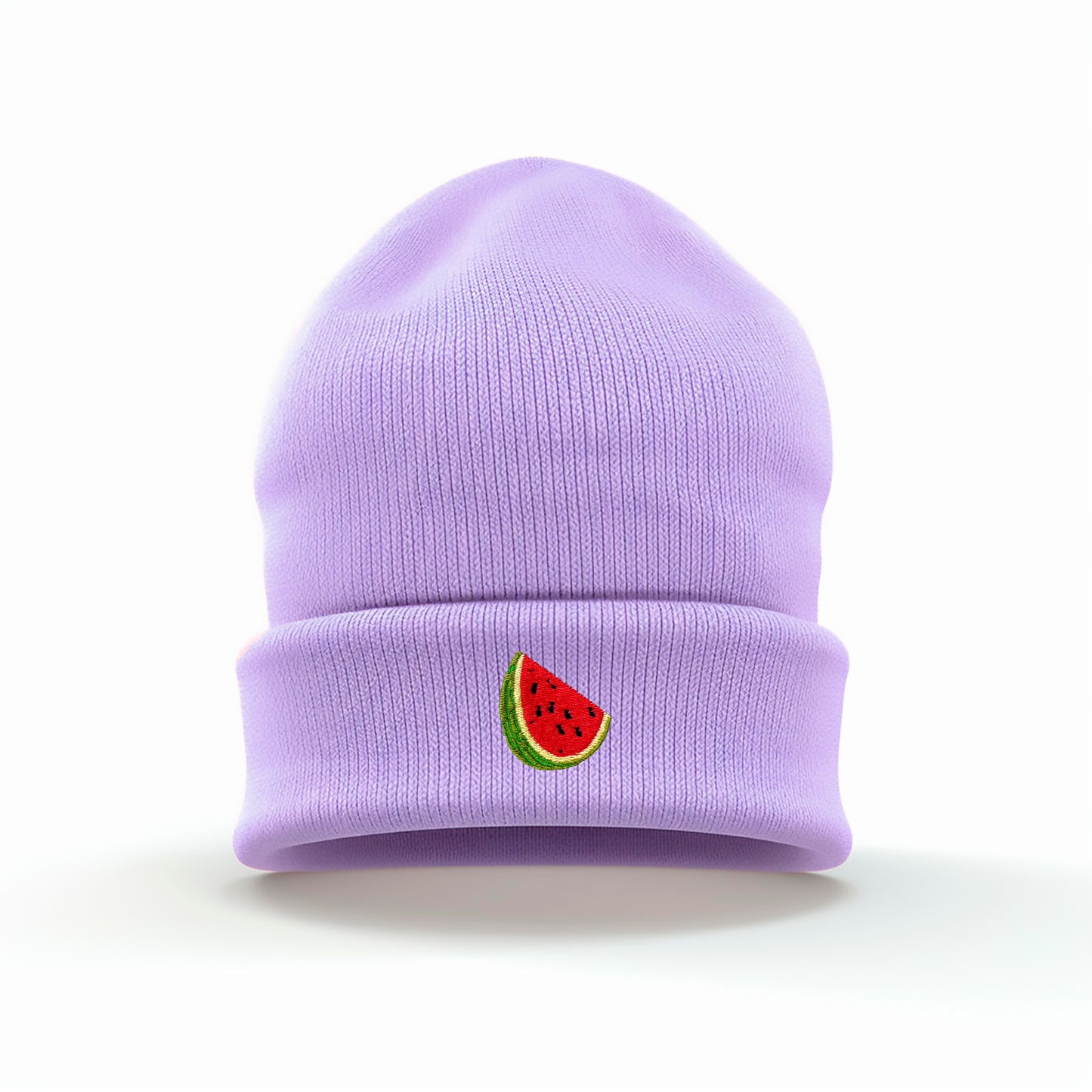 Refreshing Watermelon Embroidered Beanie