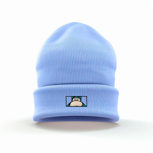 Snorlax Embroidered Beanie