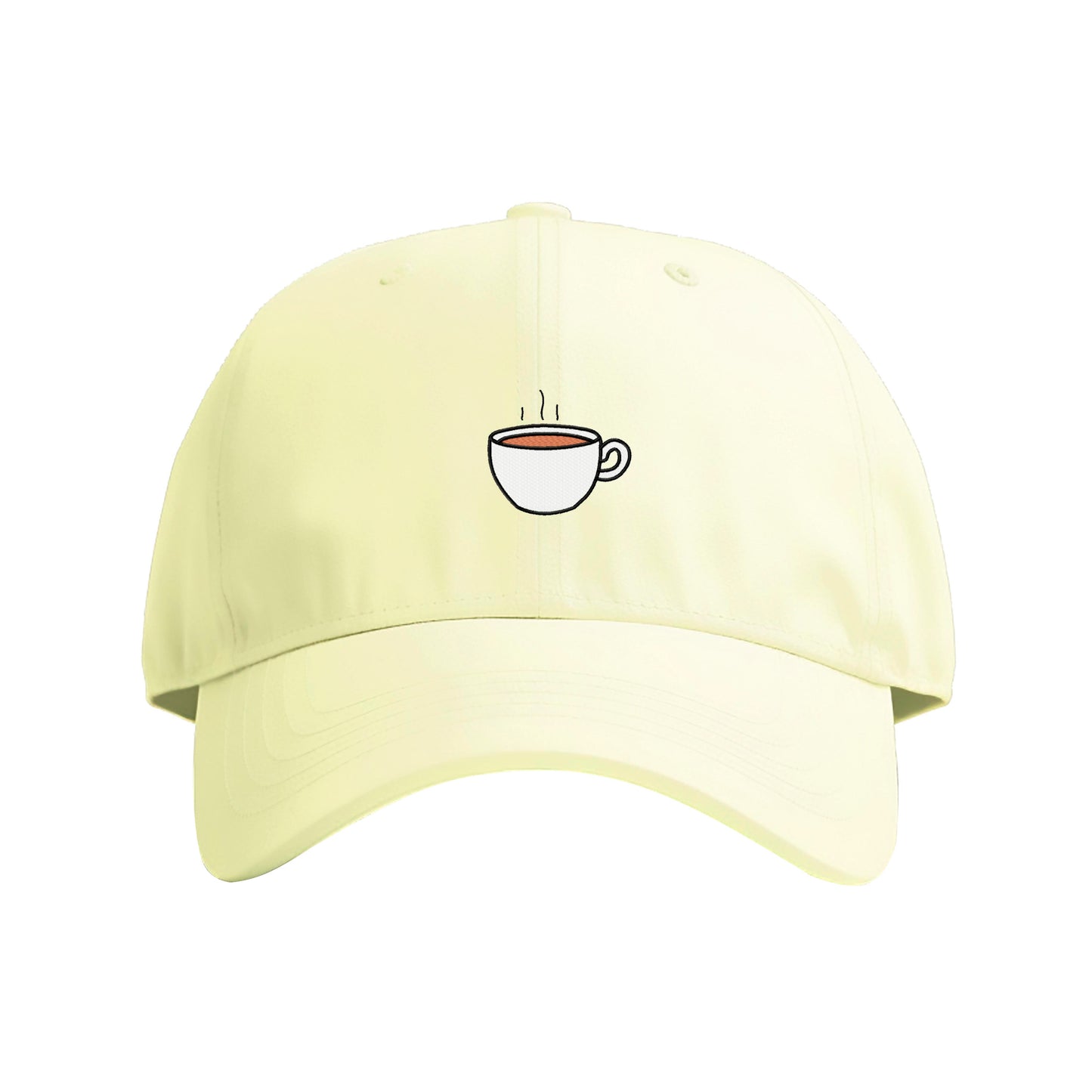 Aesthetic Cup Of Coffee Embroidered Cap