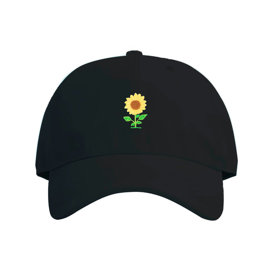 Aesthetic Sunflower Embroidered Cap