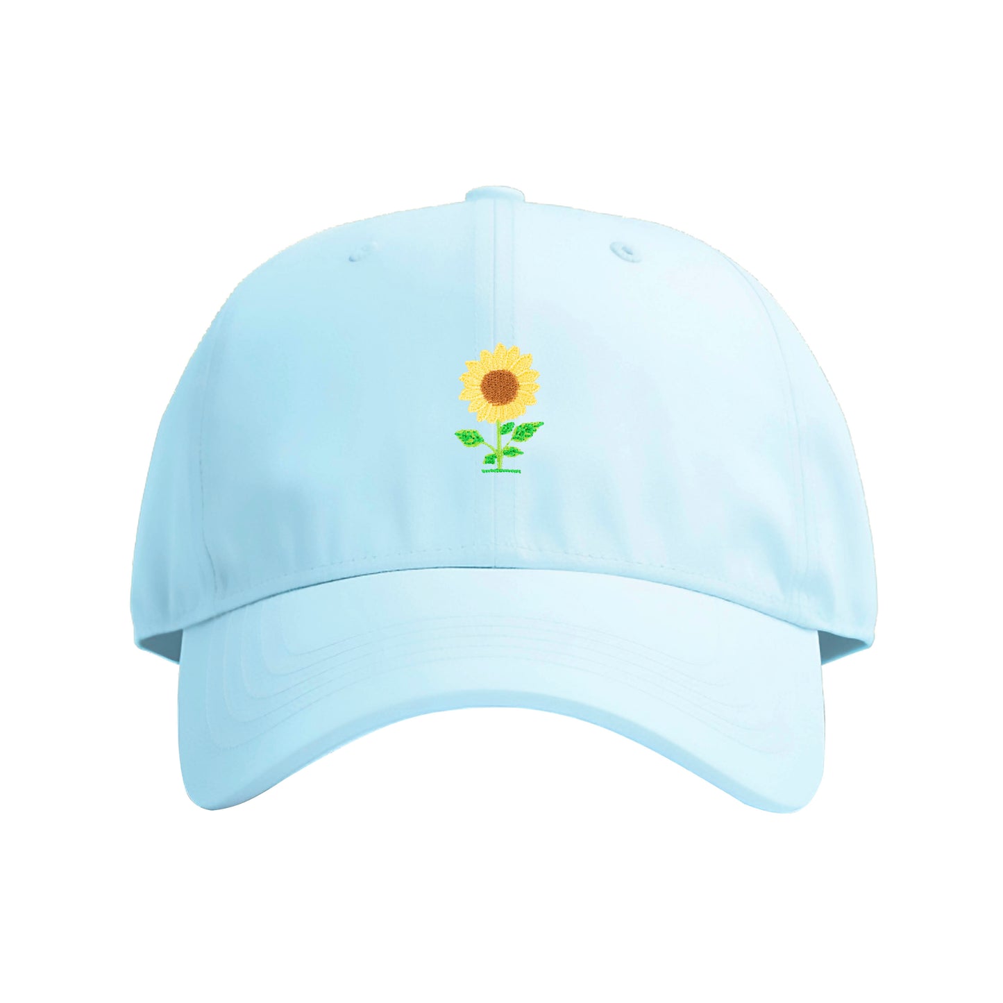 Aesthetic Sunflower Embroidered Cap