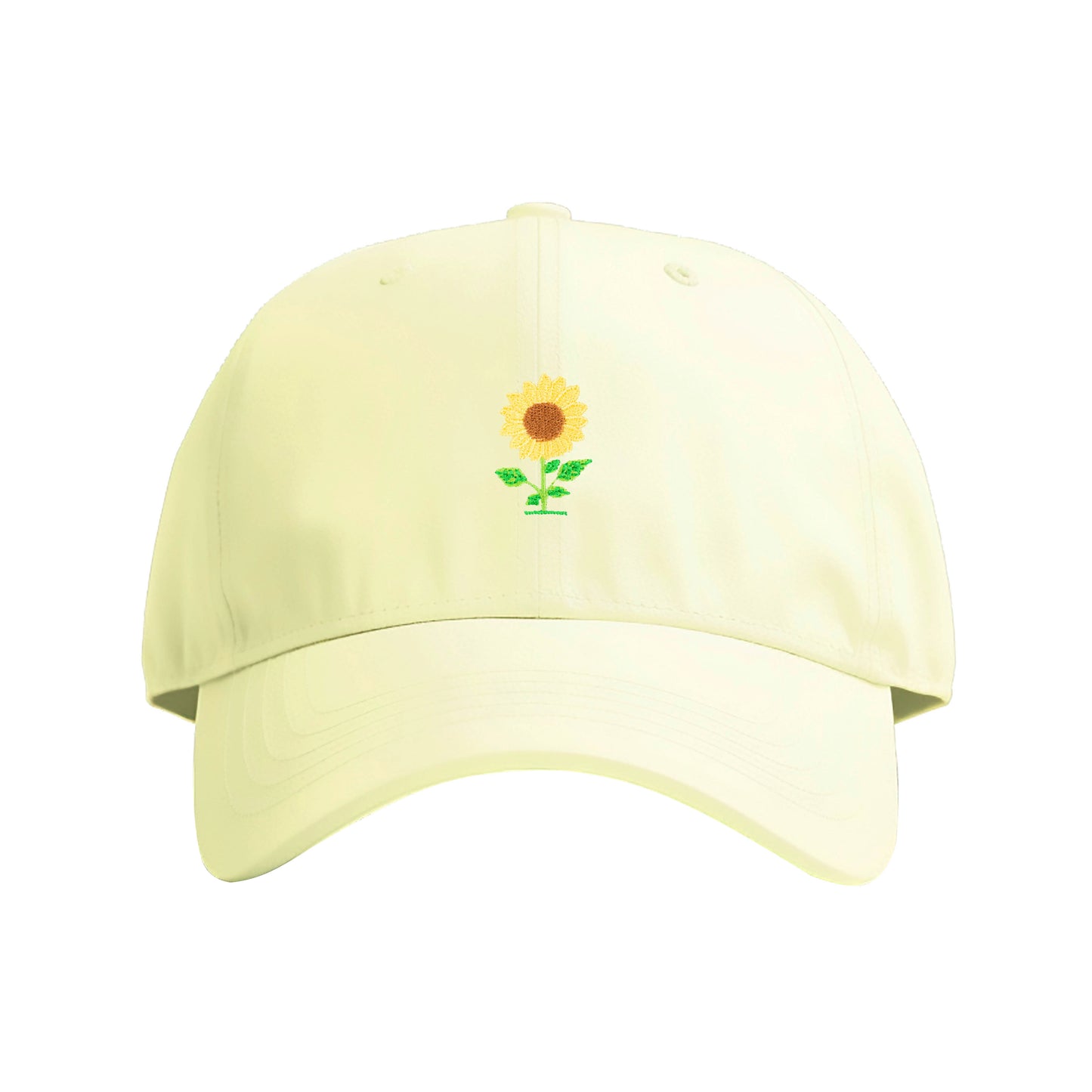 Aesthetic Sunflower Embroidered Cap