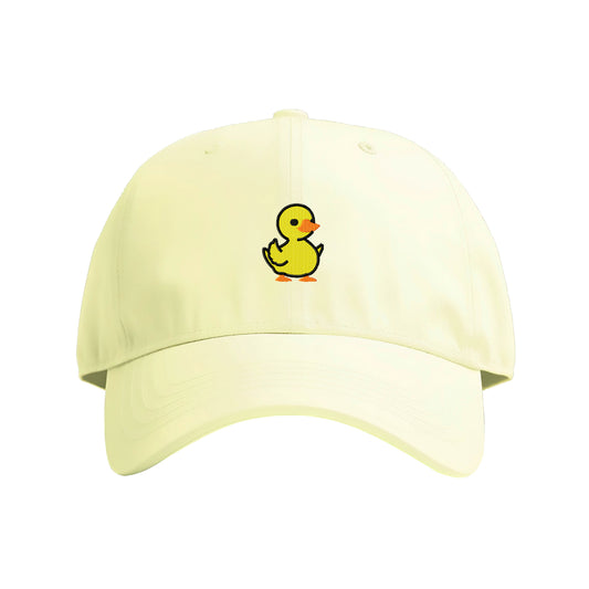 Yellow Duck Embroidered Cap