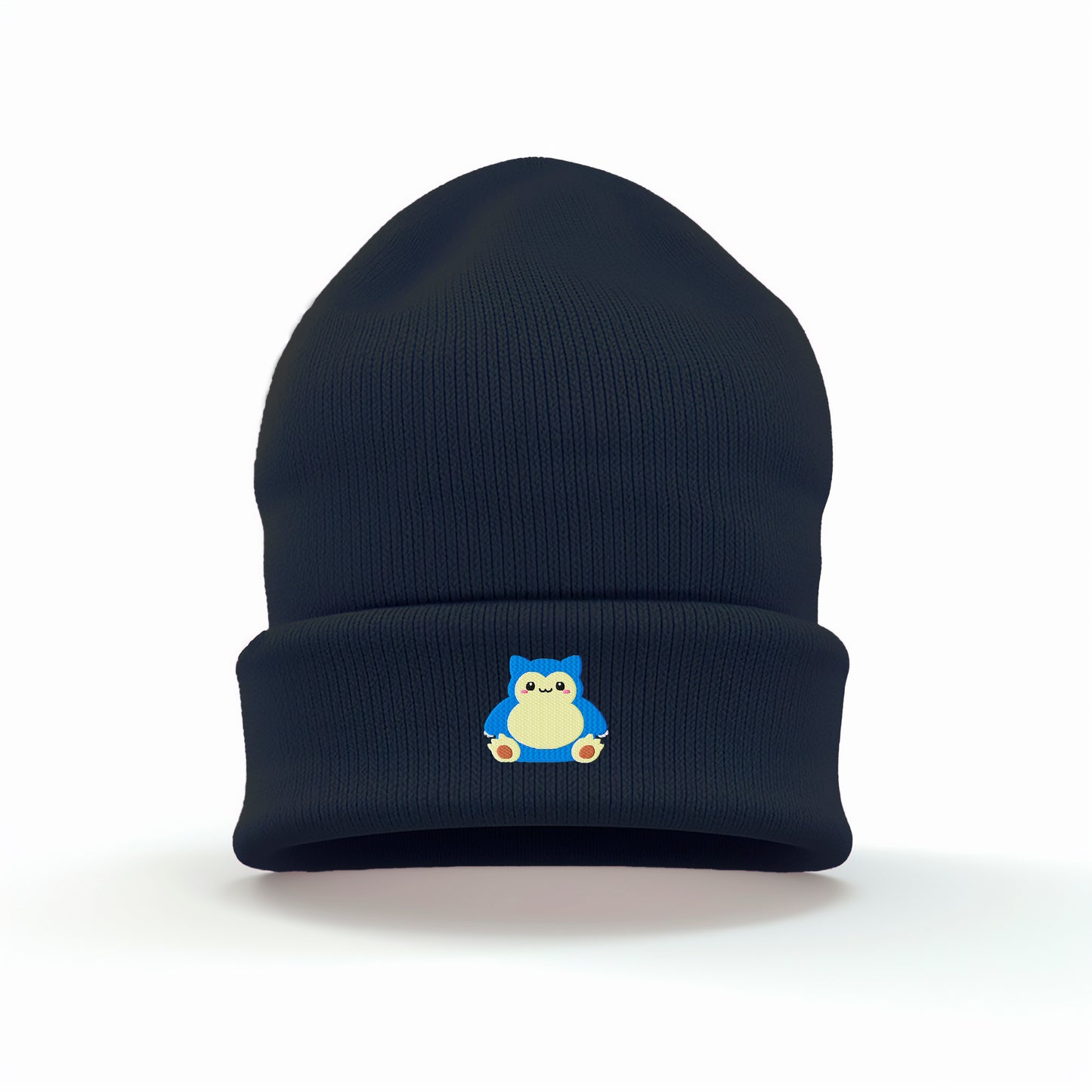 Chunky Snorlax Embroidered Beanie