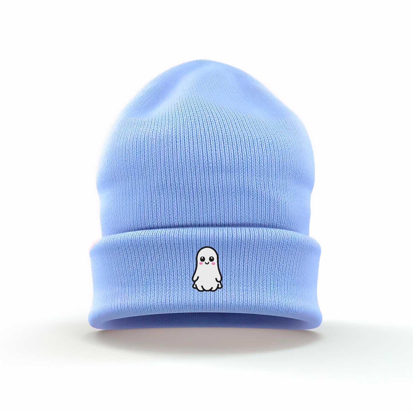 Ghostie Embroidered Beanie