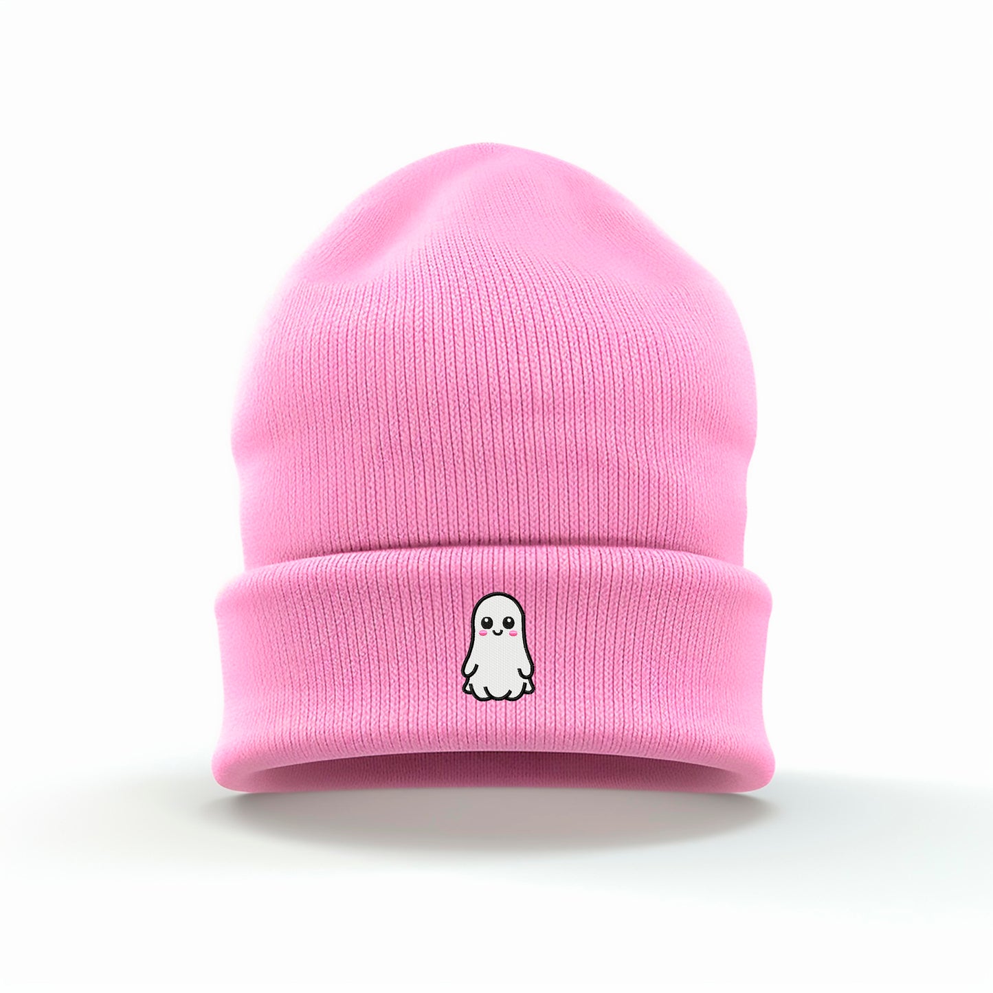 Ghostie Embroidered Beanie