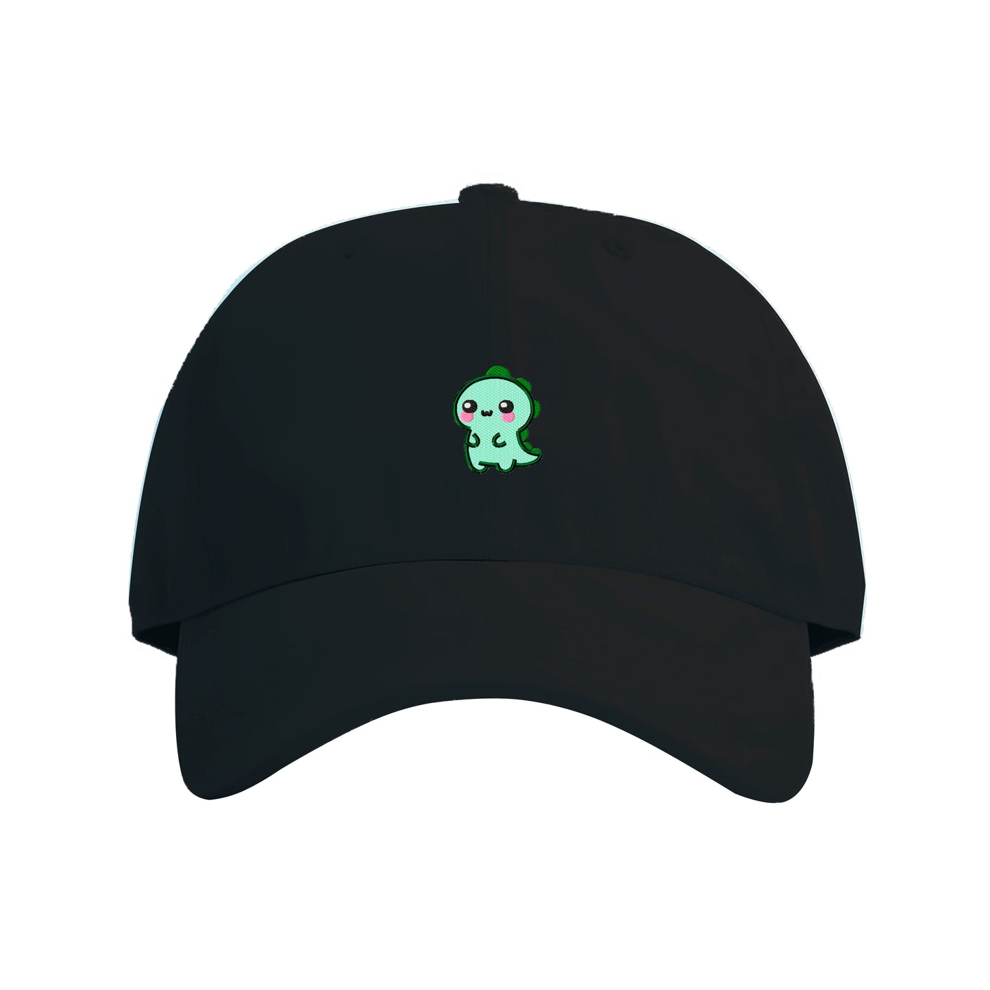 Green Dino Embroidered Cap