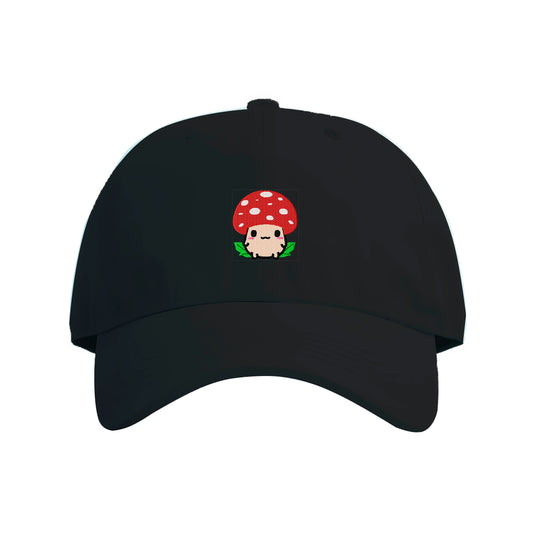 Kawaii Mushroom Embroidered Cap