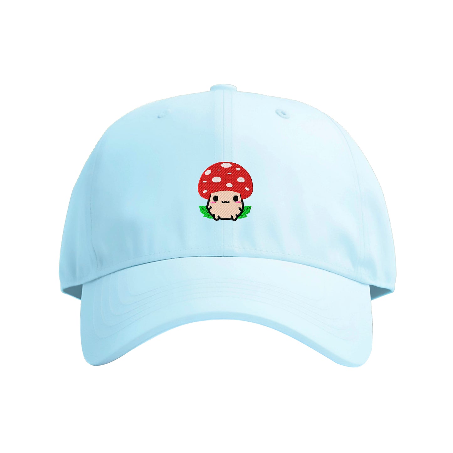 Kawaii Mushroom Embroidered Cap