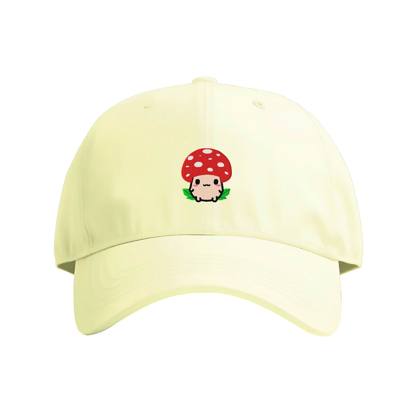 Kawaii Mushroom Embroidered Cap