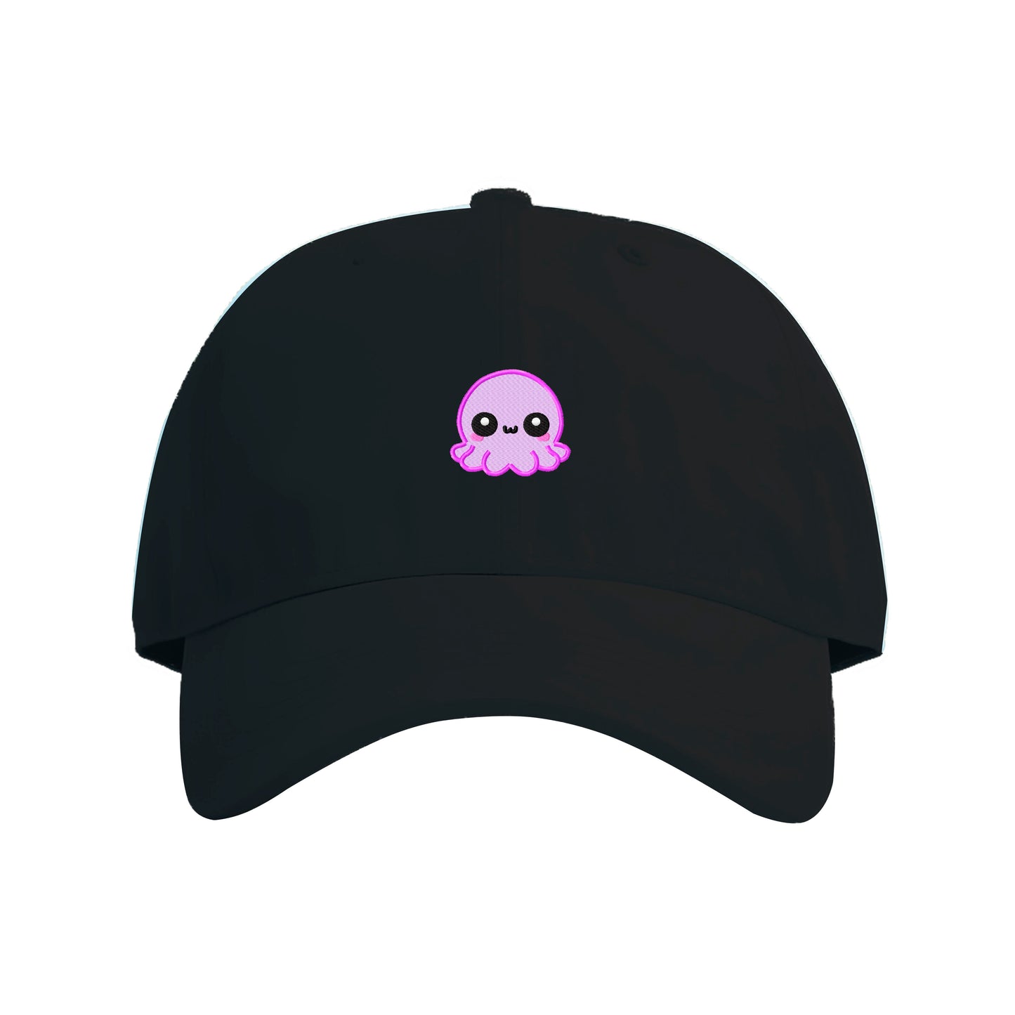 Purple Octopus Embroidered Cap