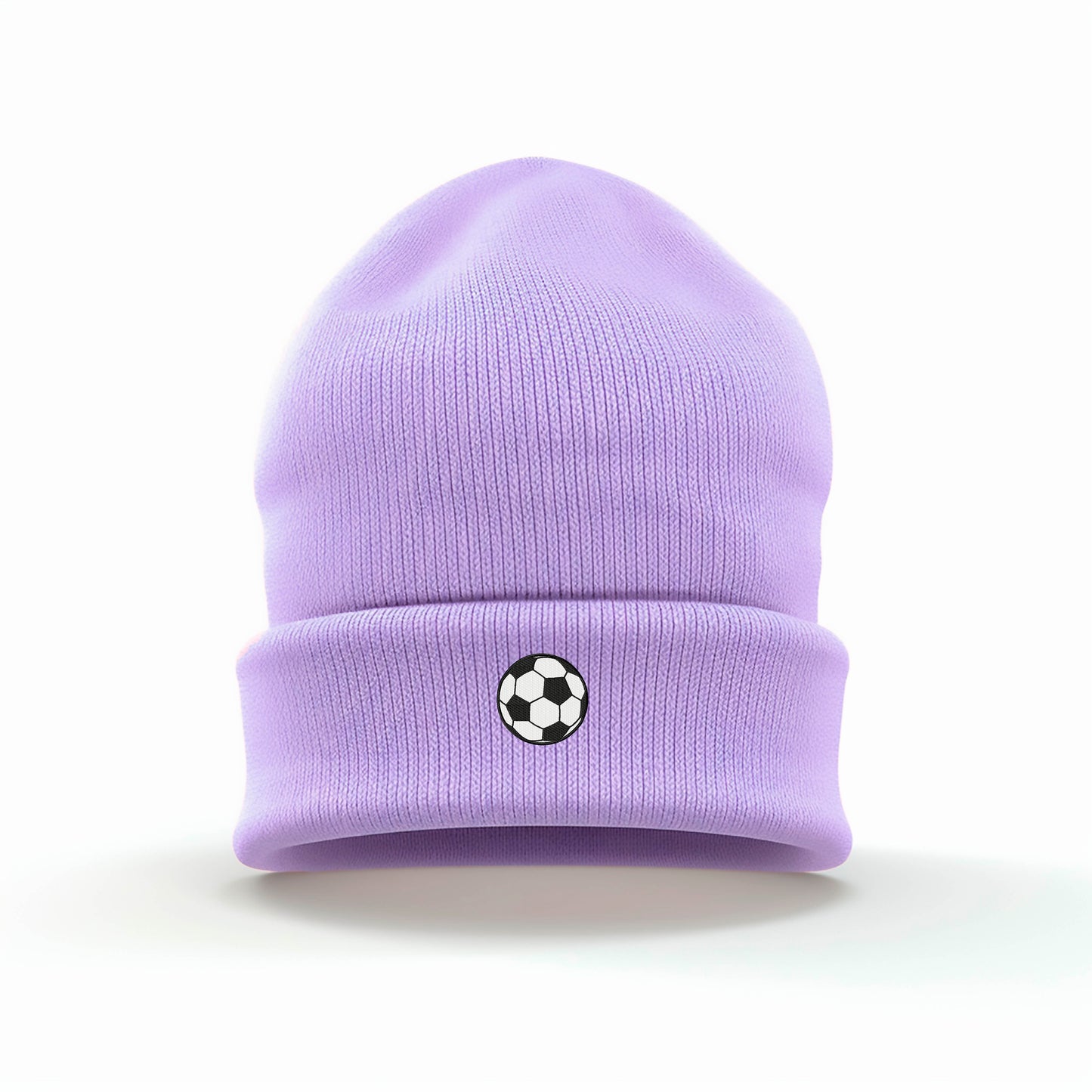 Soccer Ball Football Embroidered Beanie